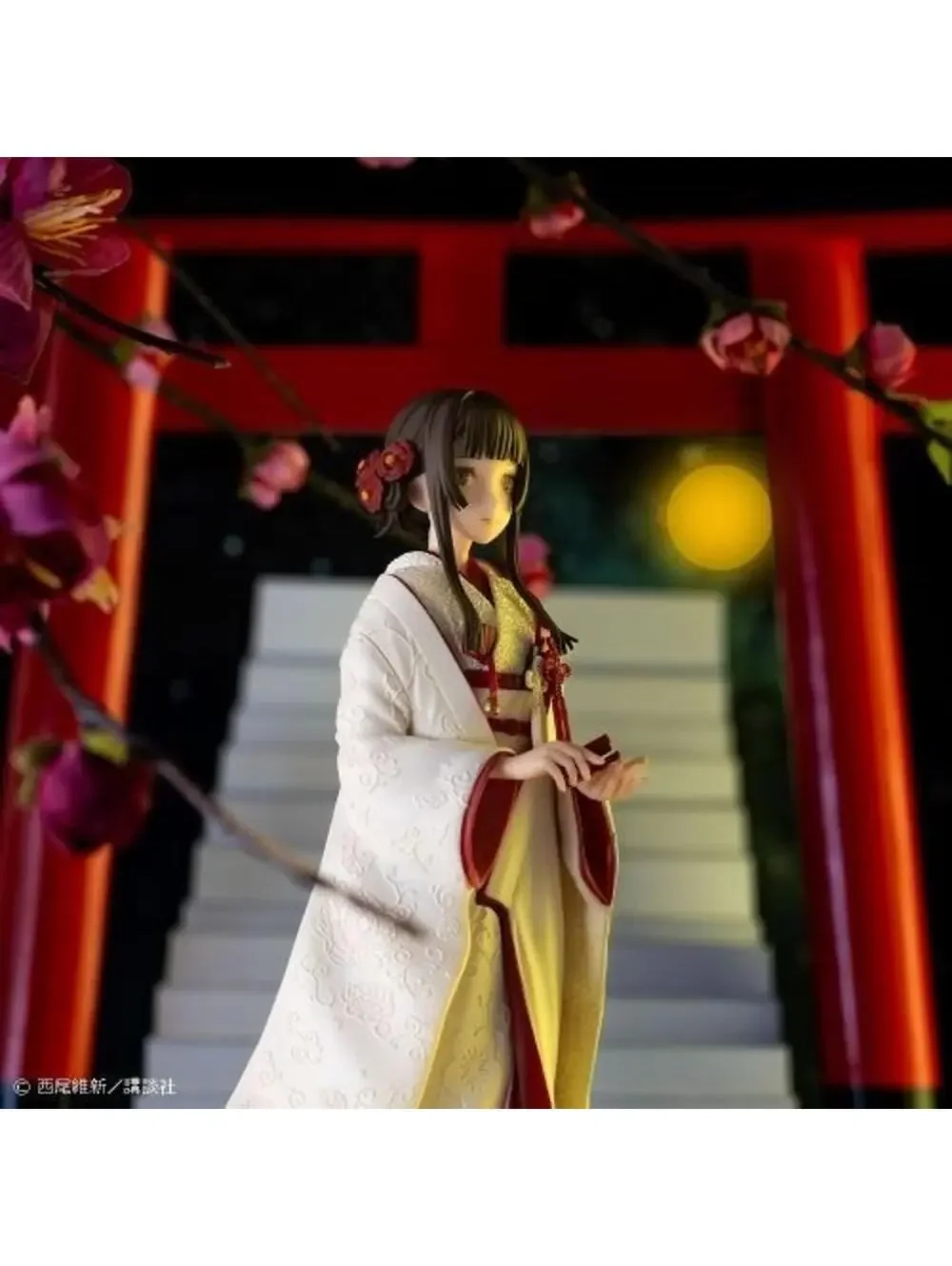 Medicos Monogatari Nadeko Sengoku White Kimono figure US Sellerdition